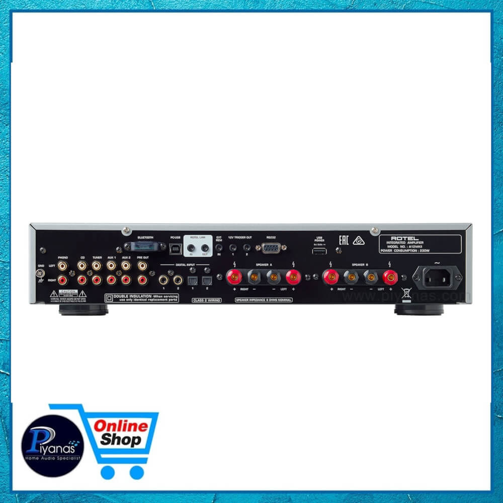 อินทิเกรตแอมป์ ROTEL : A-12 MKII (SILVER)_3